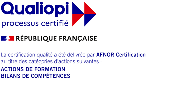 Certification Qualiopi pour actions de formation et bilans de compétences